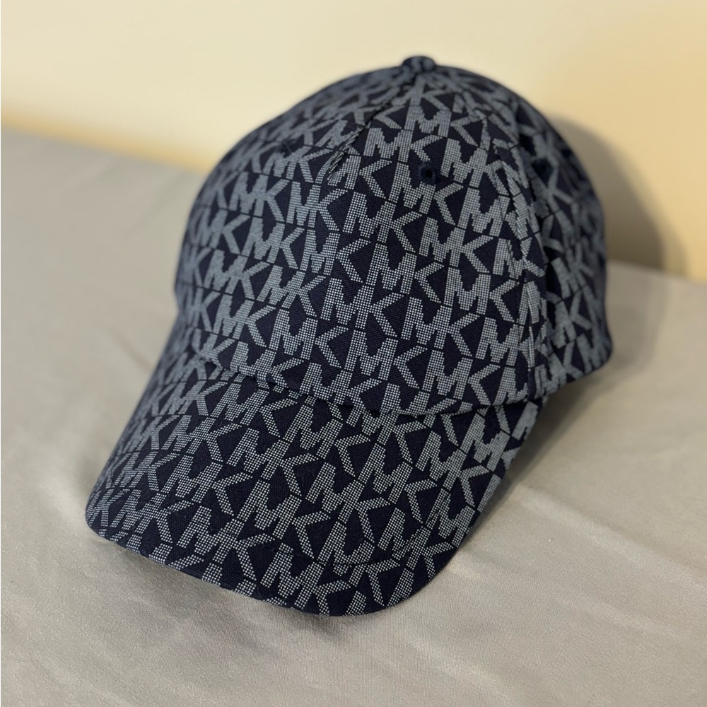 Michael Kors Navy Monogram Hat